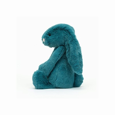 Jellycat Bashful Mineral Blue Bunnies New Zealand | LIXSC7053